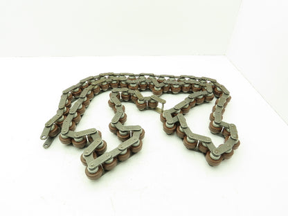Tsubaki RF2060 Accumulation Roller Chain 10' Plastic Double Plus Pitch