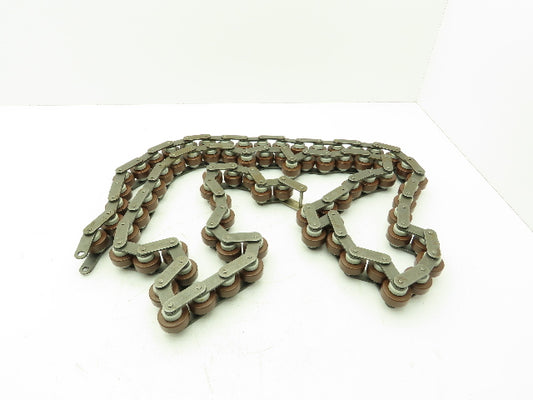 Tsubaki RF2060 Accumulation Roller Chain 10' Plastic Double Plus Pitch