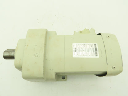 Mitsubishi GM-H Parallel Shaft Geared Motor 1:100 Ratio 0.4Kw 220V 3PH 18 RPM