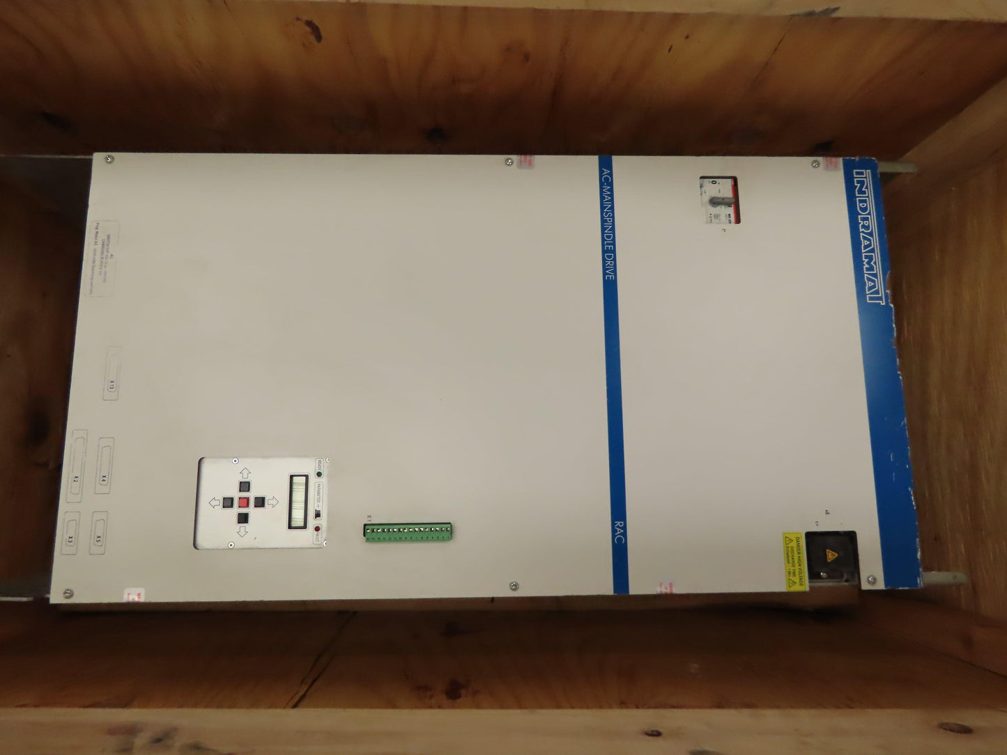 Rexroth Indramat RAC2.2-150-460-A00-W1 AC Main Spindle Drive Servo Controller