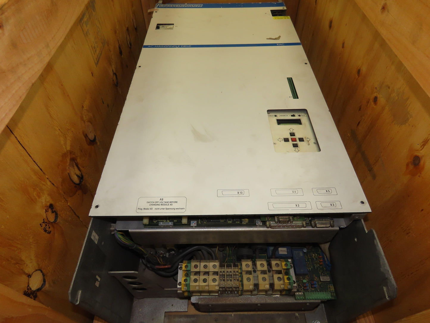 Rexroth Indramat RAC2.2-150-460-A00-W1 AC Main Spindle Drive Servo Controller