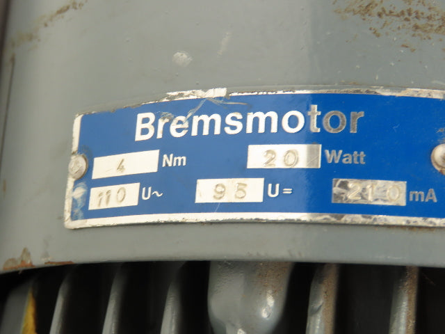 PIV D 6380 Bremsmotor Trolley Gearmotor Drive 460VNOT DONE