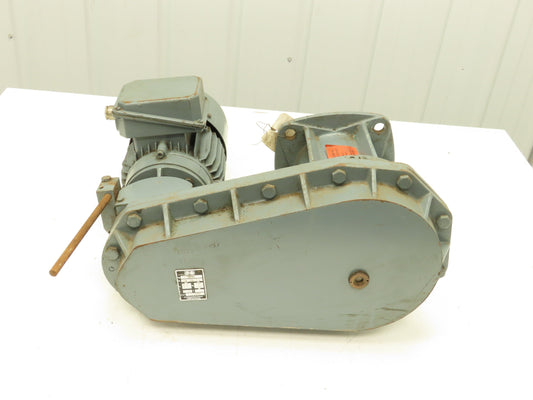 PIV D 6380 Bremsmotor Trolley Gearmotor Drive 460VNOT DONE