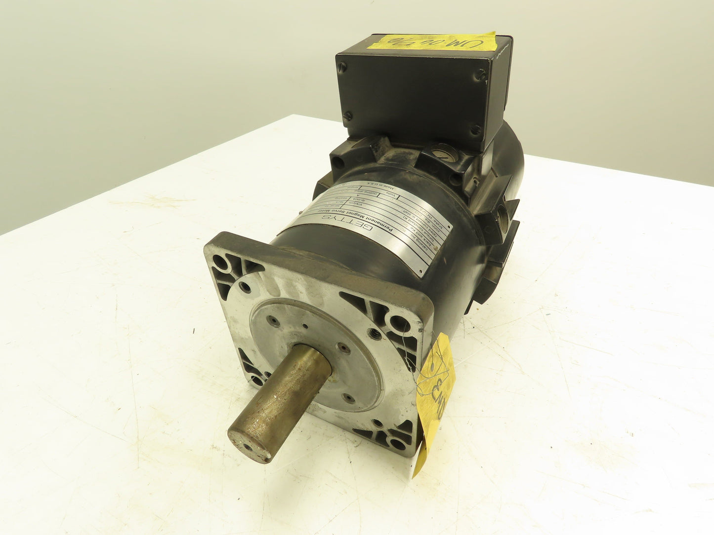 Gettys M233YY0B3G0YXH Permanent Magnet Servo Motor 56.6V/krpm 1 3/8" Shaft Gould