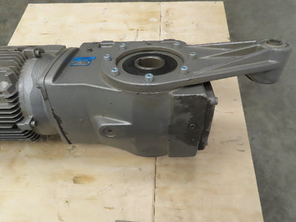 Nord 9042.1AZDB-160 M/4 Gearmotor 13.40:1 Ratio 7222In. Lb. 131rpm 15hp 230/460v