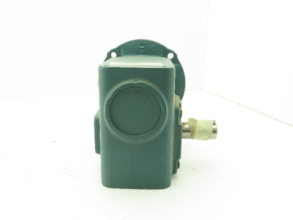 Dodge Tigear Q200B020M140K1 Speed Reducer Gearbox 20:1 Ratio 1Hp 88 RPM LH 140TC