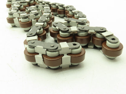 Tsubaki RF2050VRPA-SC Conveyor Chain Double Plus Snap Cover RF2050 47 Links 58"