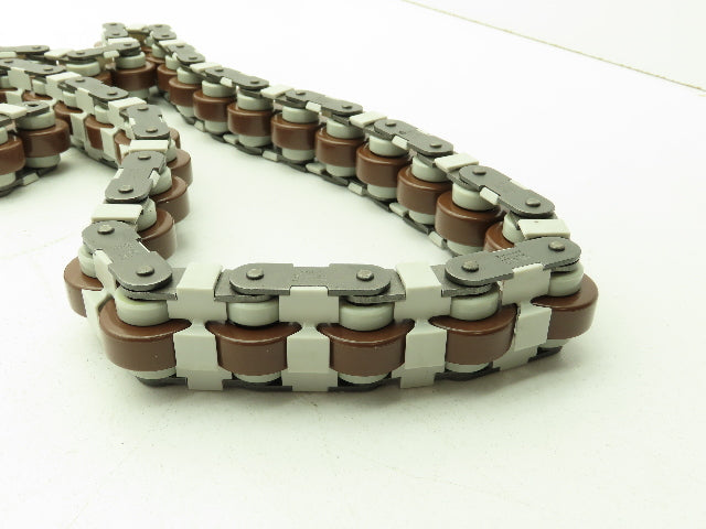 Tsubaki RF2050VRPA-SC Conveyor Chain Double Plus Snap Cover RF2050 47 Links 58"