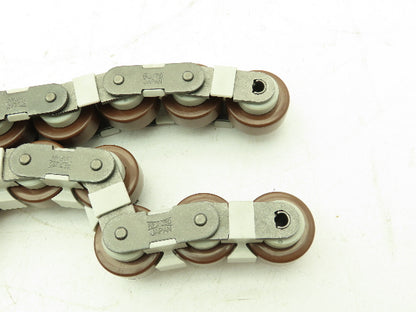Tsubaki RF2050VRPA-SC Conveyor Chain Double Plus Snap Cover RF2050 47 Links 58"