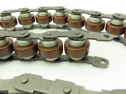 Tsubaki RF2050VRPA-SC Conveyor Chain Double Plus Snap Cover RF2050 47 Links 58"