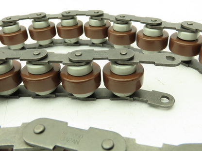 Tsubaki RF2050VRPA-SC Conveyor Chain Double Plus Snap Cover RF2050 47 Links 58"