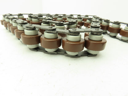 Tsubaki RF2050VRPA-SC Conveyor Chain Double Plus Snap Cover RF2050 47 Links 58"