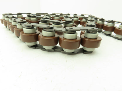 Tsubaki RF2050VRPA-SC Conveyor Chain Double Plus Snap Cover RF2050 47 Links 58"