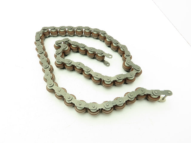 Tsubaki RF2050VRPA-SC Conveyor Chain Double Plus Snap Cover RF2050 47 Links 58"