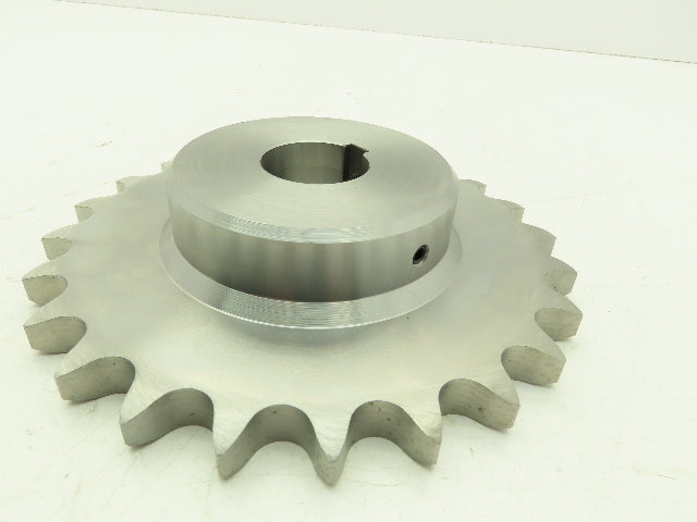Tsubaki RS80-24 Chain Sprocket 24 tooth 1-9/16" Bore 3/8" Keyway 1" Pitch #80