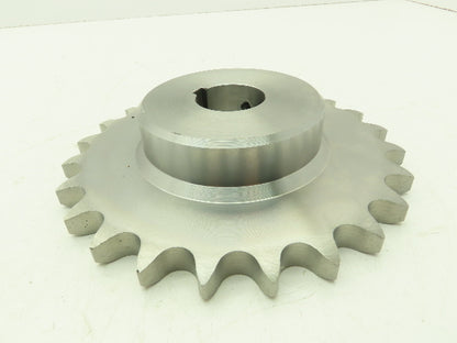 Tsubaki RS80-24 Chain Sprocket 24 tooth 1-9/16" Bore 3/8" Keyway 1" Pitch #80