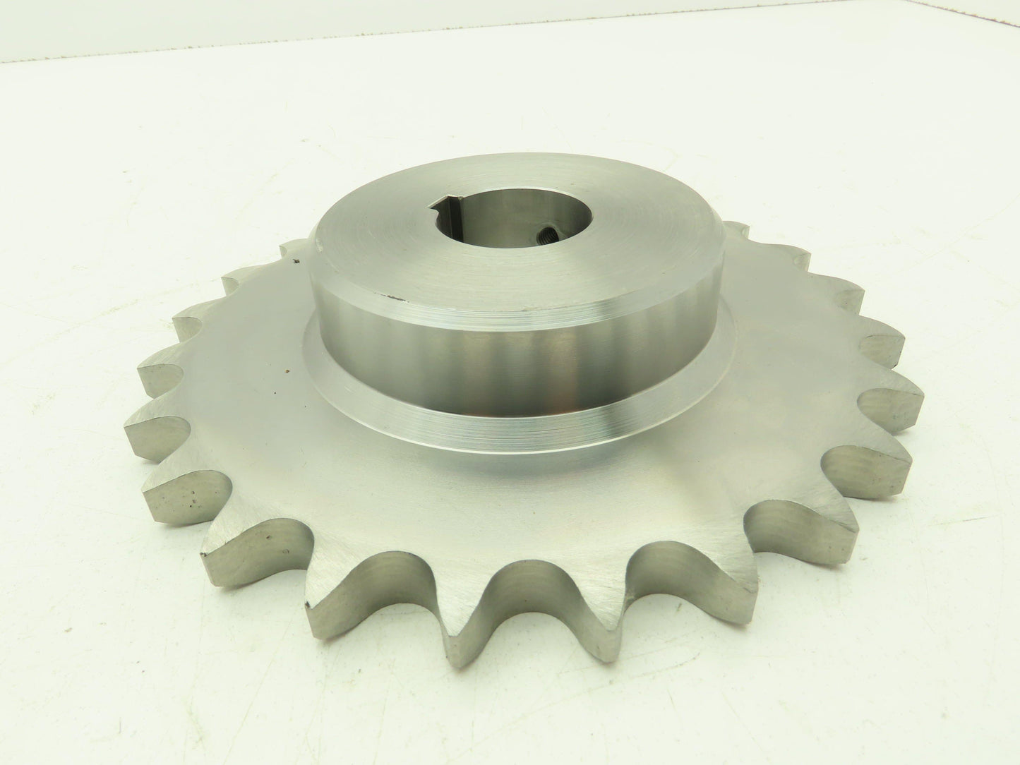 Tsubaki RS80-24 Chain Sprocket 24 tooth 1-9/16" Bore 3/8" Keyway 1" Pitch #80