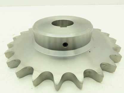 Tsubaki RS80-24 Chain Sprocket 24 tooth 1-9/16" Bore 3/8" Keyway 1" Pitch #80