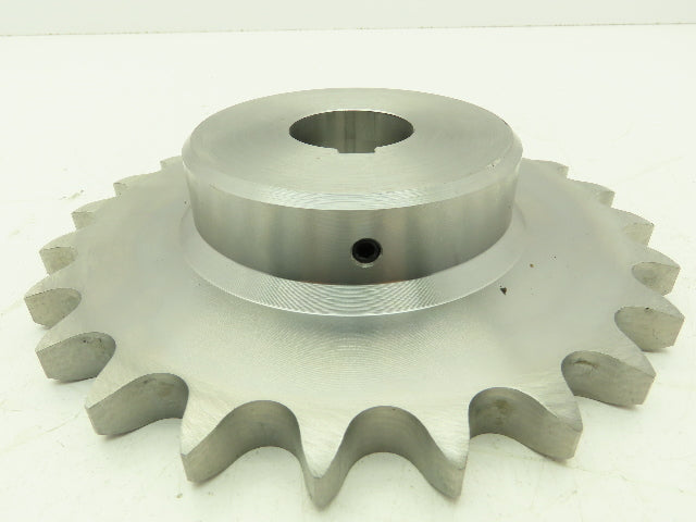 Tsubaki RS80-24 Chain Sprocket 24 tooth 1-9/16" Bore 3/8" Keyway 1" Pitch #80