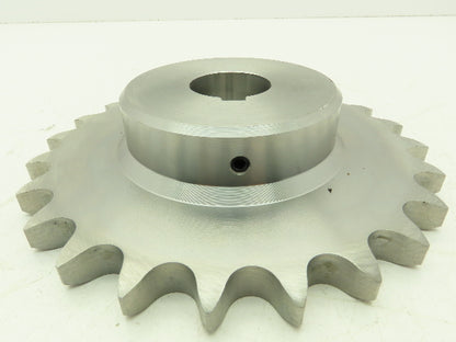 Tsubaki RS80-24 Chain Sprocket 24 tooth 1-9/16" Bore 3/8" Keyway 1" Pitch #80