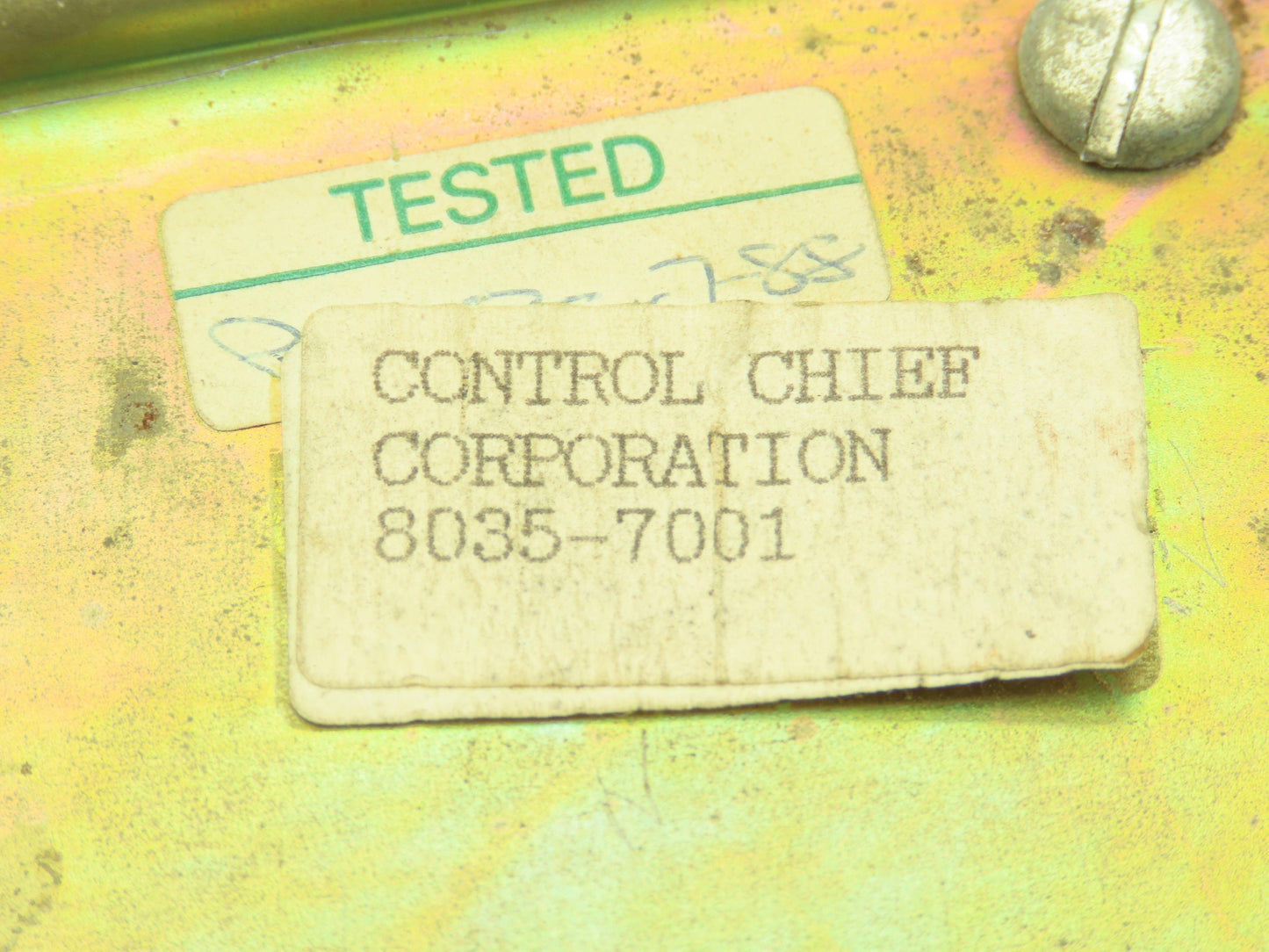 Control Chief SN-0627 8035-7001 Raymote Sensor Photo Eye