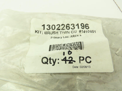 Molex 1302263196 Woodhead AKAPP Carbon Brush Kit Copper Graphite C91P Lot of 10