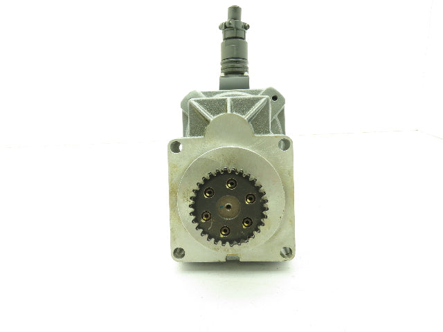 Mitsubishi Electric AC Servo Motor 0.5KW 126V 2000RPM Encoder Offset Gearbox