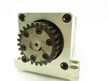 Shimpo VRSF-15C-200 Nidec Able Gear Reducer 15:1 Inline Servo Speed Helical Gear
