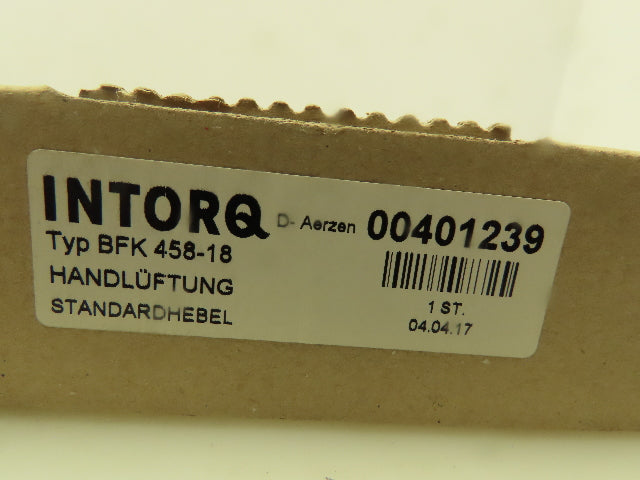 Intorq 00401239 Manual Motor Brake Hand Release BFK458-18