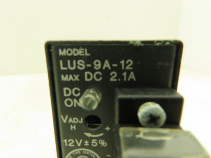 Lambda LUS-9A-12 Power Supply 12VDC 2.1A Output Switching Mode 85-132VAC Input