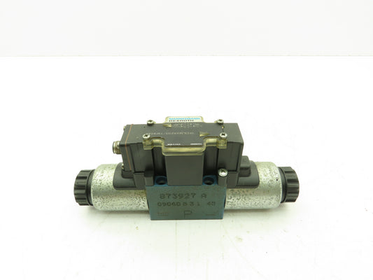 Rexroth 4WE6J61/EG24N9DK24L Hydraulic Directional Control Solenoid Valve 24VDC