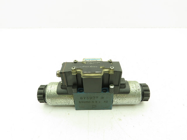 Rexroth 4WE6J61/EG24N9DK24L Hydraulic Directional Control Solenoid Valve 24VDC