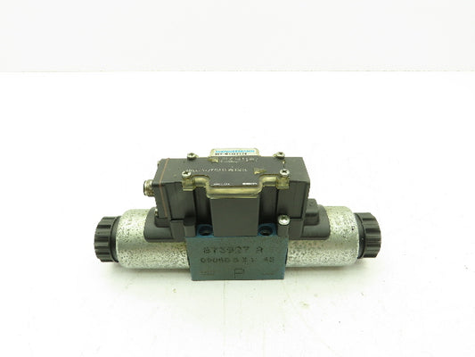 Rexroth 4WE6J61/EG24N9DK24L Hydraulic Directional Control Solenoid Valve 24VDC