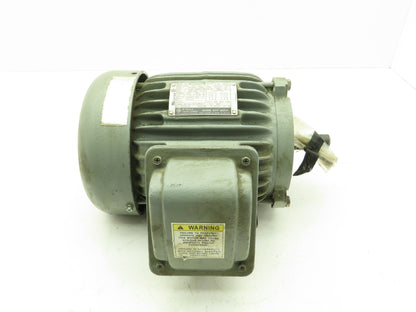 General Electric 5KE145SC205B Motor 1.5 1 1/2 HP 1730 RPM 3Ph 230/460V 145T TE