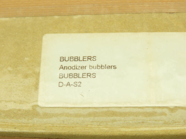 Anodizer Bubbler PVC Nozzle  Lot of 5