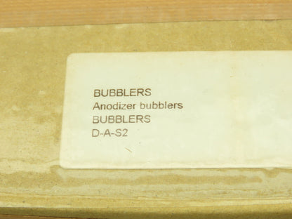 Anodizer Bubbler PVC Nozzle  Lot of 5