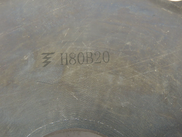 Tsubaki H80B20 Steel Roller Chain Sprocket 20T 1" Pitch 40mm Bore