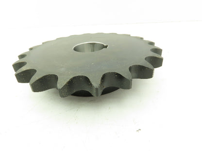 Tsubaki H80B20 Steel Roller Chain Sprocket 20T 1" Pitch 40mm Bore