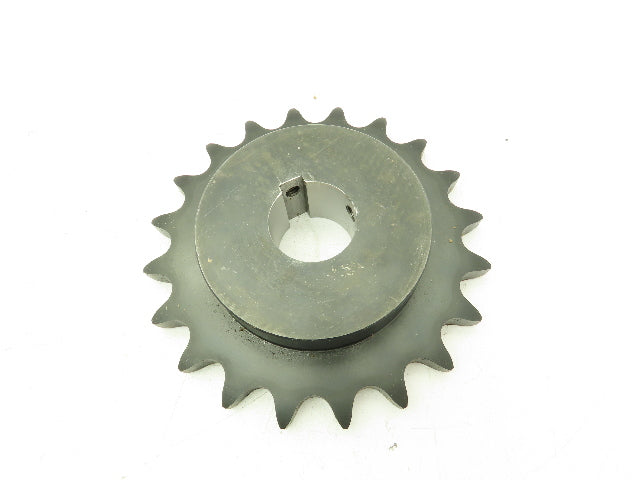 Tsubaki H80B20 Steel Roller Chain Sprocket 20T 1" Pitch 40mm Bore