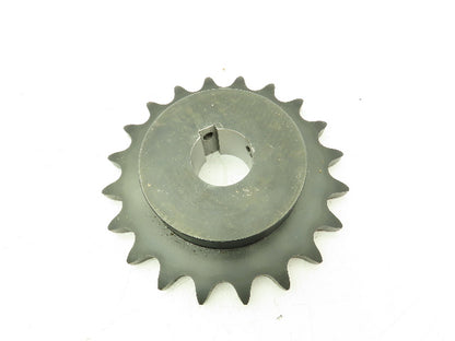 Tsubaki H80B20 Steel Roller Chain Sprocket 20T 1" Pitch 40mm Bore