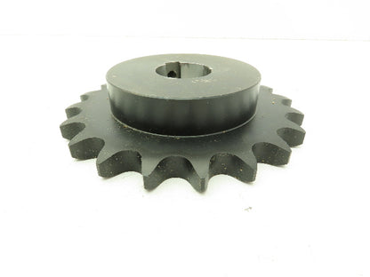 Tsubaki H80B20 Steel Roller Chain Sprocket 20T 1" Pitch 40mm Bore