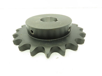 Tsubaki H80B20 Steel Roller Chain Sprocket 20T 1" Pitch 40mm Bore