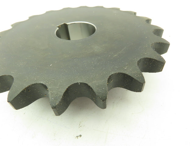Tsubaki H80B20 Steel Roller Chain Sprocket 20T 1" Pitch 40mm Bore