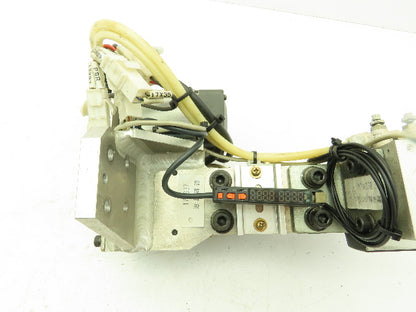 SMC MHK2-25D Pneumatic Gripper Cylinder Servo Motor Tooling Assembly MUMA022P1S