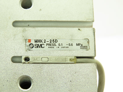 SMC MHK2-25D Pneumatic Gripper Cylinder Servo Motor Tooling Assembly MUMA022P1S
