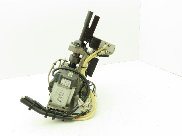 SMC MHK2-25D Pneumatic Gripper Cylinder Servo Motor Tooling Assembly MUMA022P1S