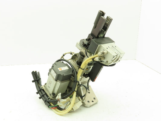 SMC MHK2-25D Pneumatic Gripper Cylinder Servo Motor Tooling Assembly MUMA022P1S