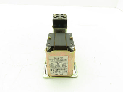 Allen Bradley 849-ZOD322 Pneumatic Time Delay Relay 120V Coil 7200VA 600V