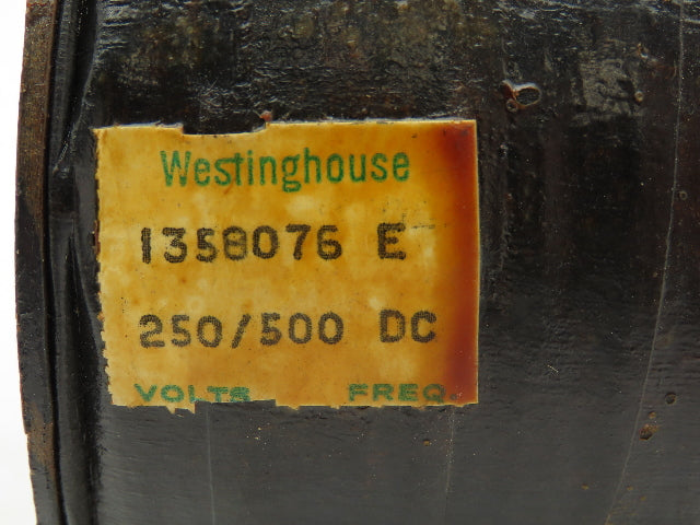 Westinghouse 13S8076 1358O76 1358076 E Solenoid Control Coil 250/500VDC