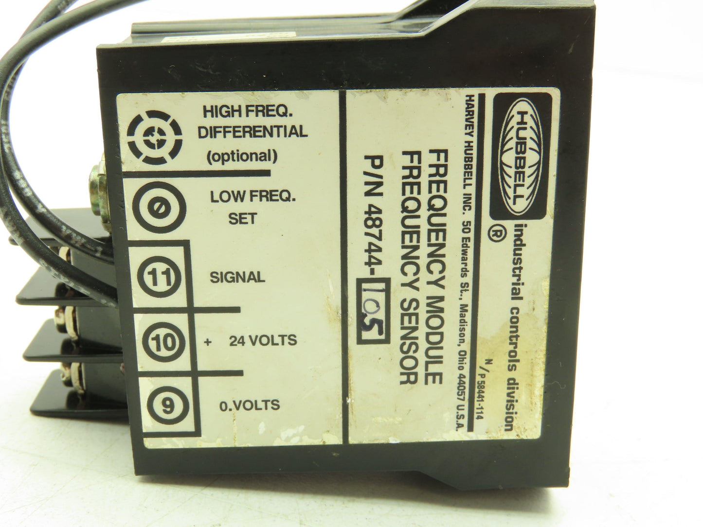 Hubbell 48744-105 Frequency Module Sensor Control